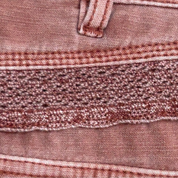 Free People Great Expectations Lace Cutout Shorts Women’s 2 Mauve Pink - Picture 6 of 9